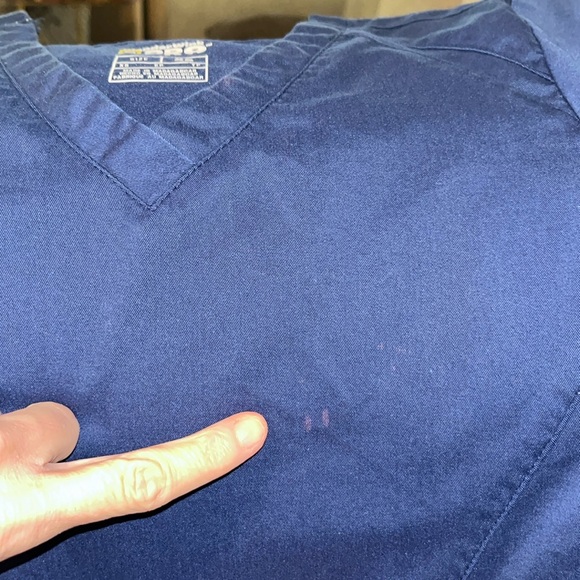 3 Sets of Navy Blue Scrubs xs - Picture 4 of 4
